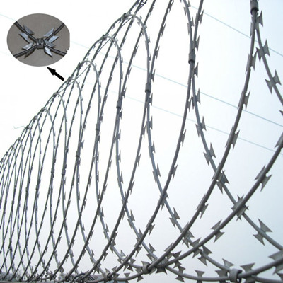 Flat Wrap Razor Barbed Wire