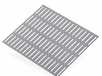 Slotted Hole Perforated Metal Sheet