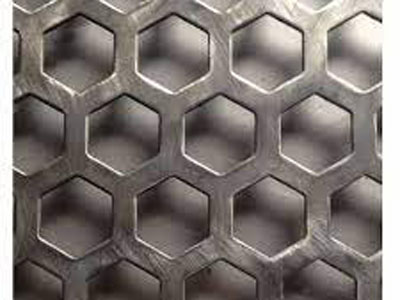 Hexagonal Perforated Metal Sheet