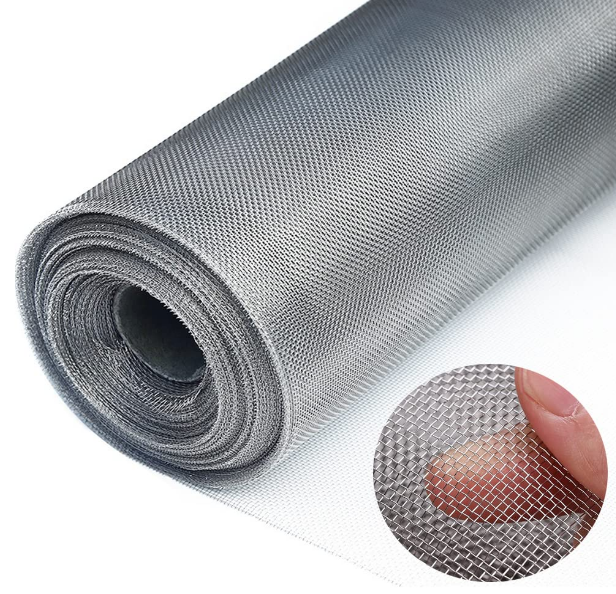 Silver Wire Mesh